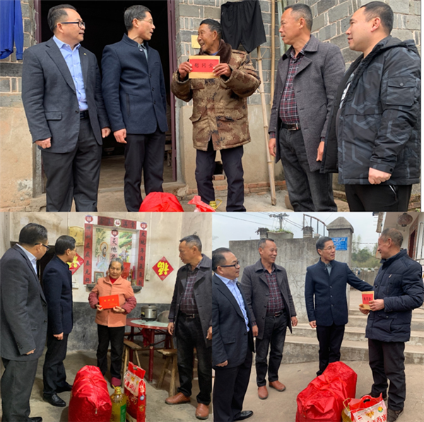 寒冬走访送祝福 慰问关怀显真情 寒冬走访送祝福 慰问关怀显真情