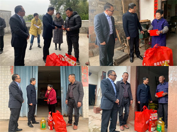 寒冬走访送祝福 慰问关怀显真情 寒冬走访送祝福 慰问关怀显真情