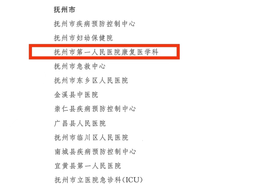 抚州市第一人民医院1个集体、6名个人荣获“江西省医疗卫生工作先进集体”和“江西省先进医务工作者”称号 抚州市第一人民医院1个集体、6名个人荣获“江西省医疗卫生工作先进集体”和“江西省先进医务工作者”称号