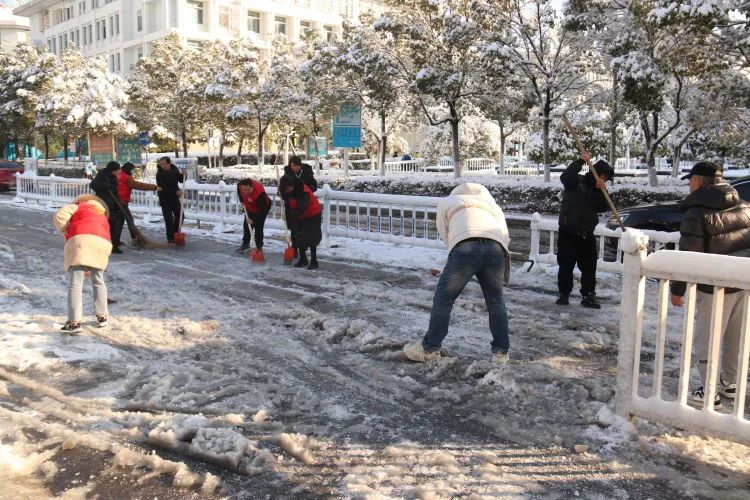 以雪为令齐行动 “医”路畅通护安全 以雪为令齐行动 “医”路畅通护安全